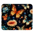 thumbnail image 1 of Butterfly Square Non-Slip Rubber Bottom Printed Desk Mat Mouse Mat Gaming Mousepad Desk Pad - 8.3x9.8 Inch, Suitable for Office and Gaming, 1 of 6