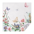 thumbnail image 1 of Butterfly Square Tablecloth 42x42in-Waterproof Polyester Printed Table Cover, Wrinkle Resistant & Washable for Kitchen Dining Picnic Party Decor, Buffet Table, Holiday Party, Dinner, Wedding, 1 of 6