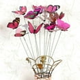 thumbnail image 1 of Butterfly Stakes Fake Butterflies Stake 3D Butterflies Stakes, Colorful Metal Sticks For Flower Arrangements, Garden Decorations, Outdoor Yard Decor For Garden Outdoor Ornaments Walmart Outlet, 1 of 7
