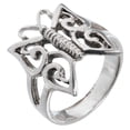 thumbnail image 1 of Butterfly Sterling Silver Ring - 7, 1 of 1