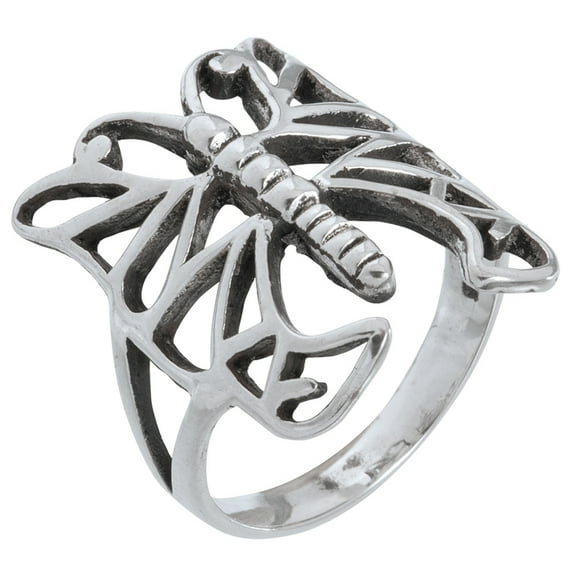 Butterfly Sterling Silver Ring - 9
