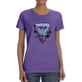 thumbnail image 1 of Butterfly Strike Lightning Shaped T-Shirt Women -Image by Shutterstock, Female Large, 1 of 4