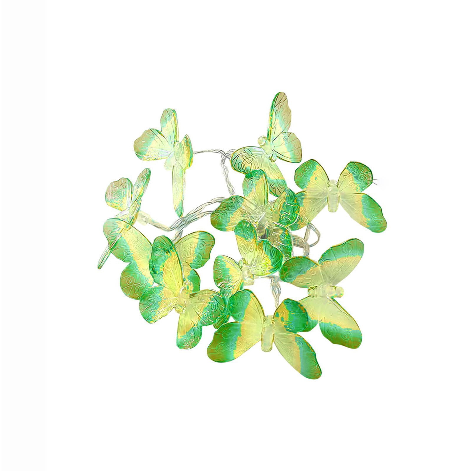 String Butterflies Butterfly String Lights, 3 m Multicolor LED Decorative Fairy Lights for ...