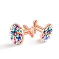 thumbnail image 1 of Butterfly Stylish Stainless Steel Cuff Links for Dress Shirts - Accessory for Formal Occasions, 1 of 6