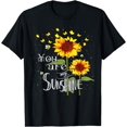 thumbnail image 1 of Butterfly Sunflower You Are My Sunshine T-Shirt, 1 of 3