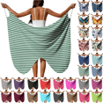 thumbnail image 1 of Butterfly Swimsuit Coverups for Women Trendy Adjustable Straps Backless Sarong Lightweight Printed Beach Cover up Wrap Dress,Sizes S-5XL, 1 of 10