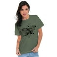 thumbnail image 1 of Butterfly Symbolism Spirit Animal Women's Graphic T Shirt Tees Brisco Brands M, 1 of 6