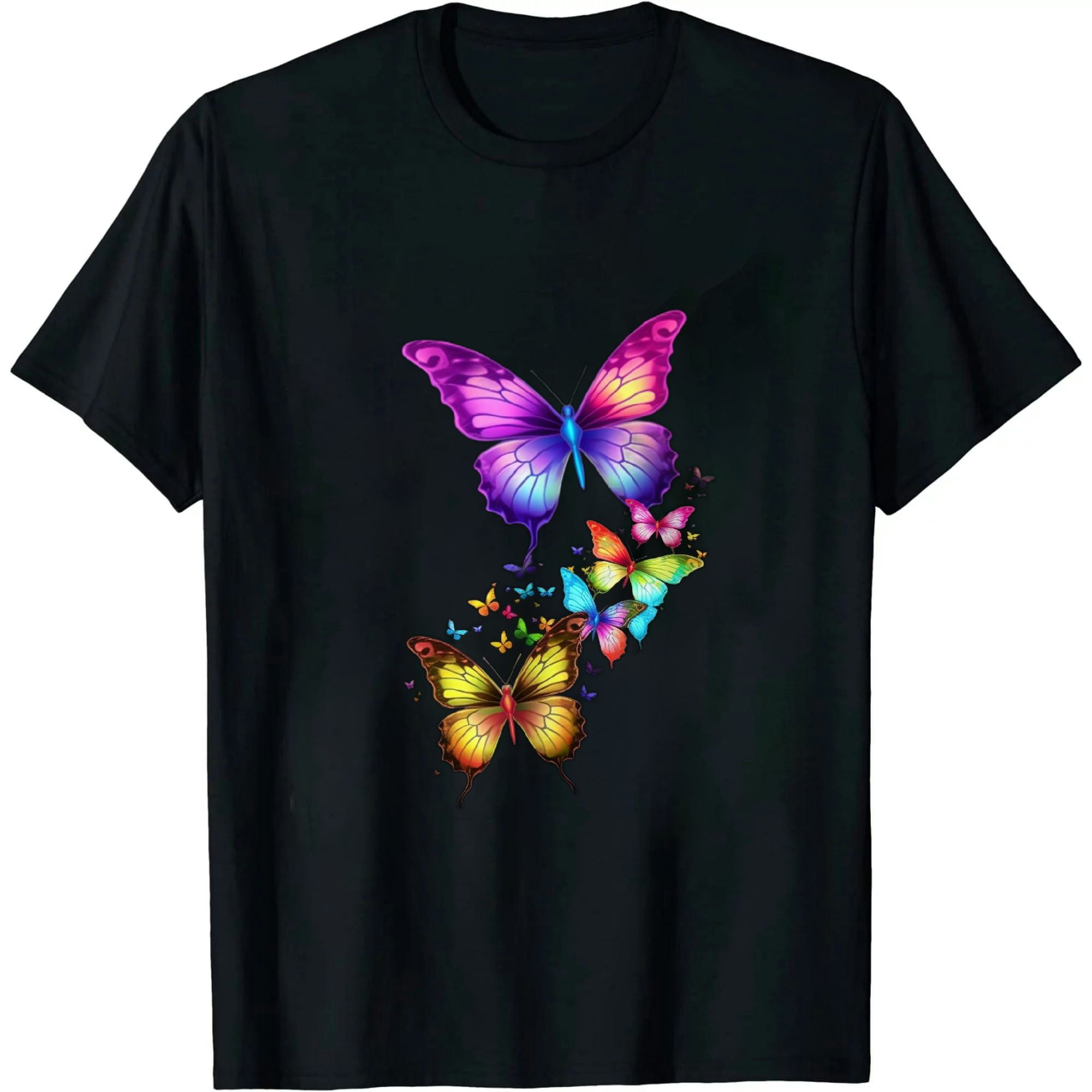 Flight of Butterflies  Printed Pink Shirt with Butterfly Printed Trouser main image 1