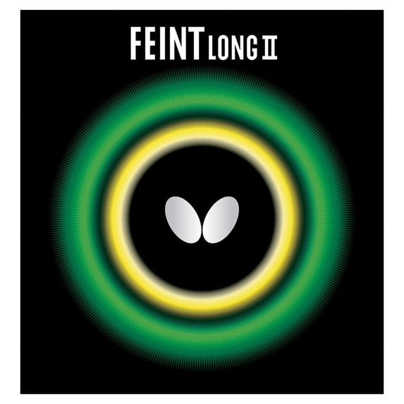Butterfly Table Tennis Rubber - Feint Long II 1.1 Black
