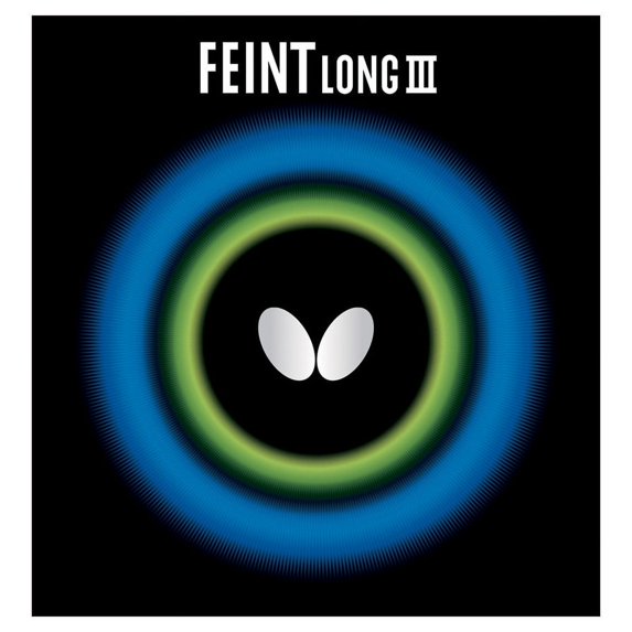 Butterfly Table Tennis Rubber - Feint Long III 1.1 Red