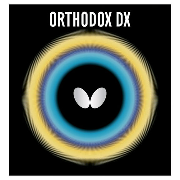 Butterfly Table Tennis Rubber - Orthodox Black