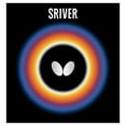 thumbnail image 1 of Butterfly Table Tennis Rubber - Sriver 1.9 Black, 1 of 6