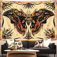thumbnail image 1 of Butterfly Tapestry, Boho Tapestry for Bedroom Aesthetic, Cool Hippie Small Tapestries for Living Room Dorm Decor 80X60 Inches, 1 of 1