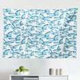 thumbnail image 1 of Butterfly Tapestry, Watercolor Murky Grungy Butterflies with Color Splashes Be Mindful Boho Art Print, Fabric Wall Hanging Decor for Bedroom Living Room Dorm, 2 Sizes, Multicolor, by Ambesonne, 1 of 1
