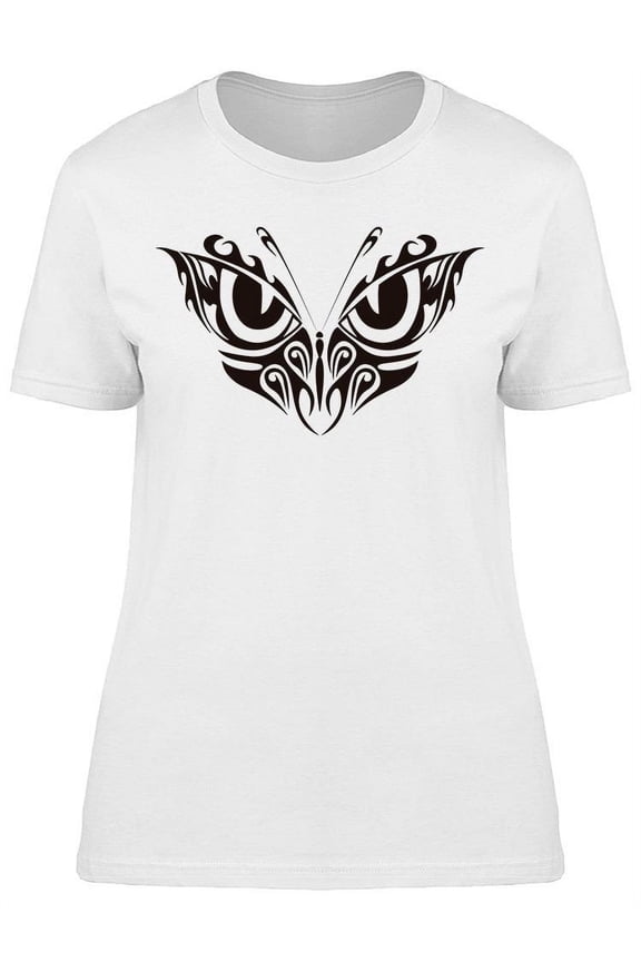Butterfly Tattoo Style T-Shirt Women -Image by Shutterstock, Female Medium