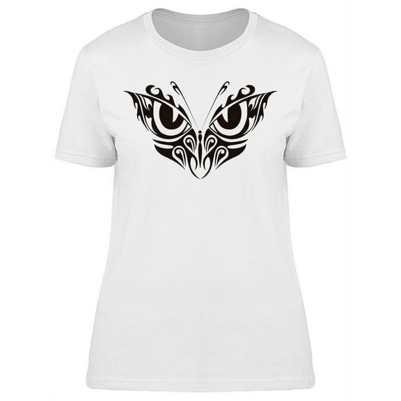 Butterfly Tattoo Style T-Shirt Women -Image by Shutterstock, Female Small