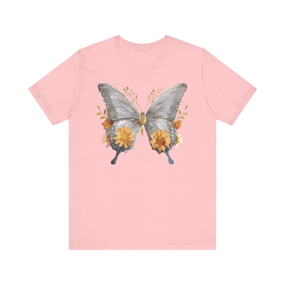Butterfly Tee Shirt, Shirt with Butterfly
