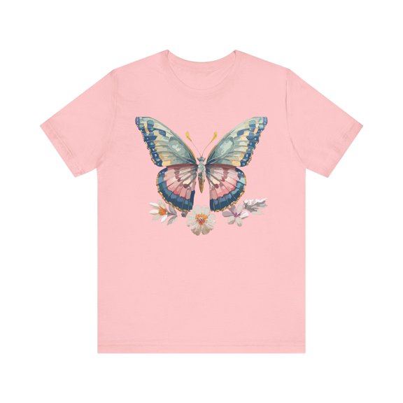 Butterfly Tee Shirt, Shirt with Butterfly