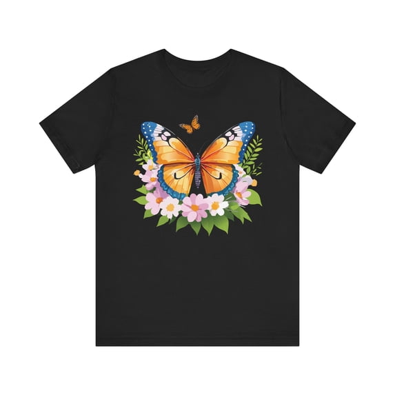 Butterfly Tee Shirt, Shirt with Butterfly
