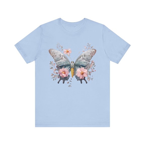 Butterfly Tee Shirt, Shirt with Butterfly