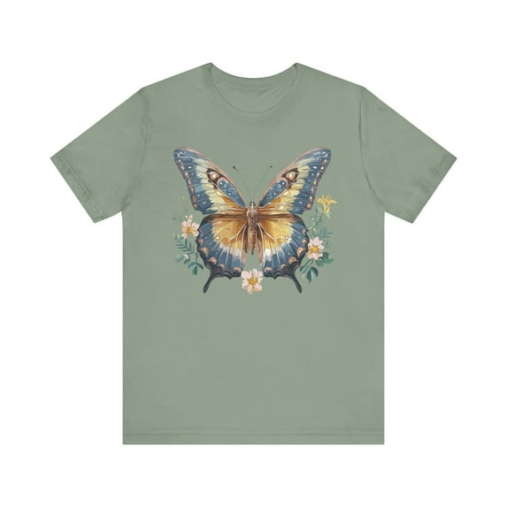Butterfly Tee Shirt, Shirt with Butterfly