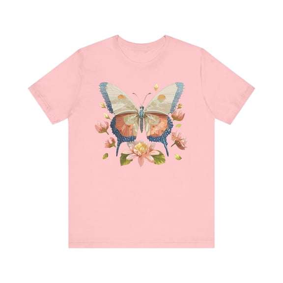 Butterfly Tee Shirt, Shirt with Butterfly