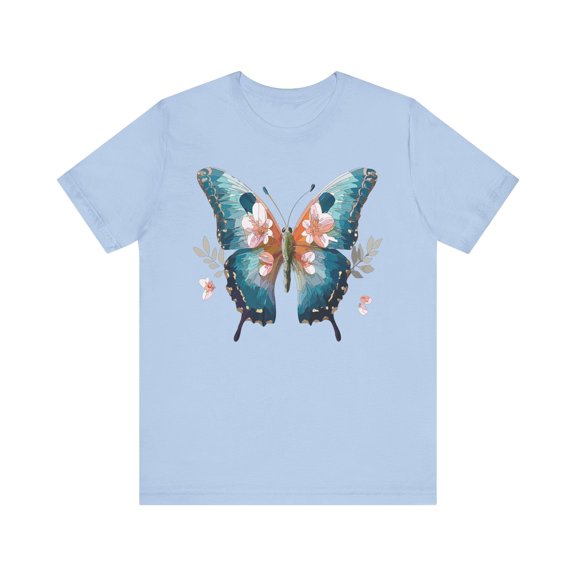 Butterfly Tee Shirt, Shirt with Butterfly