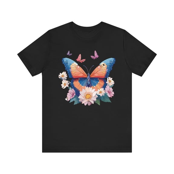 Butterfly Tee Shirt, Shirt with Butterfly