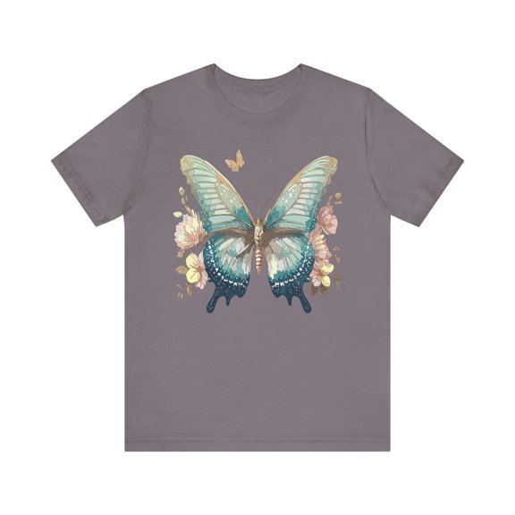 Butterfly Tee Shirt, Shirt with Butterfly