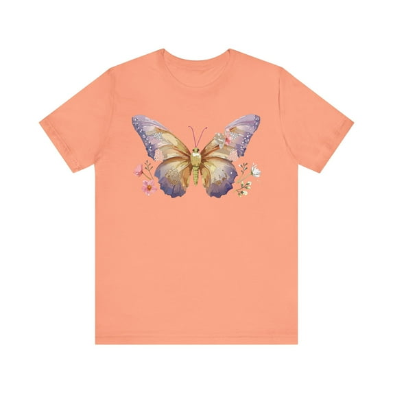 Butterfly Tee Shirt, Shirt with Butterfly