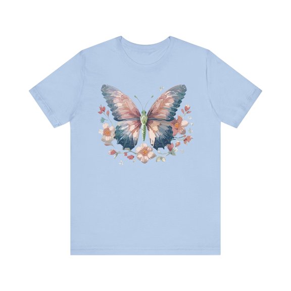Butterfly Tee Shirt, Shirt with Butterfly