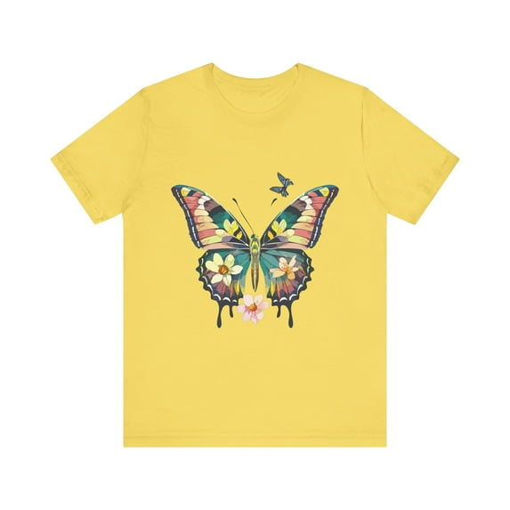 Butterfly Tee Shirt, Shirt with Butterfly