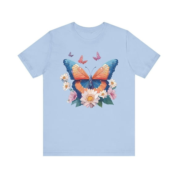 Butterfly Tee Shirt, Shirt with Butterfly