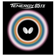 Butterfly Tenergy 05 FX Table Tennis Rubber, 2.1 mm, Black