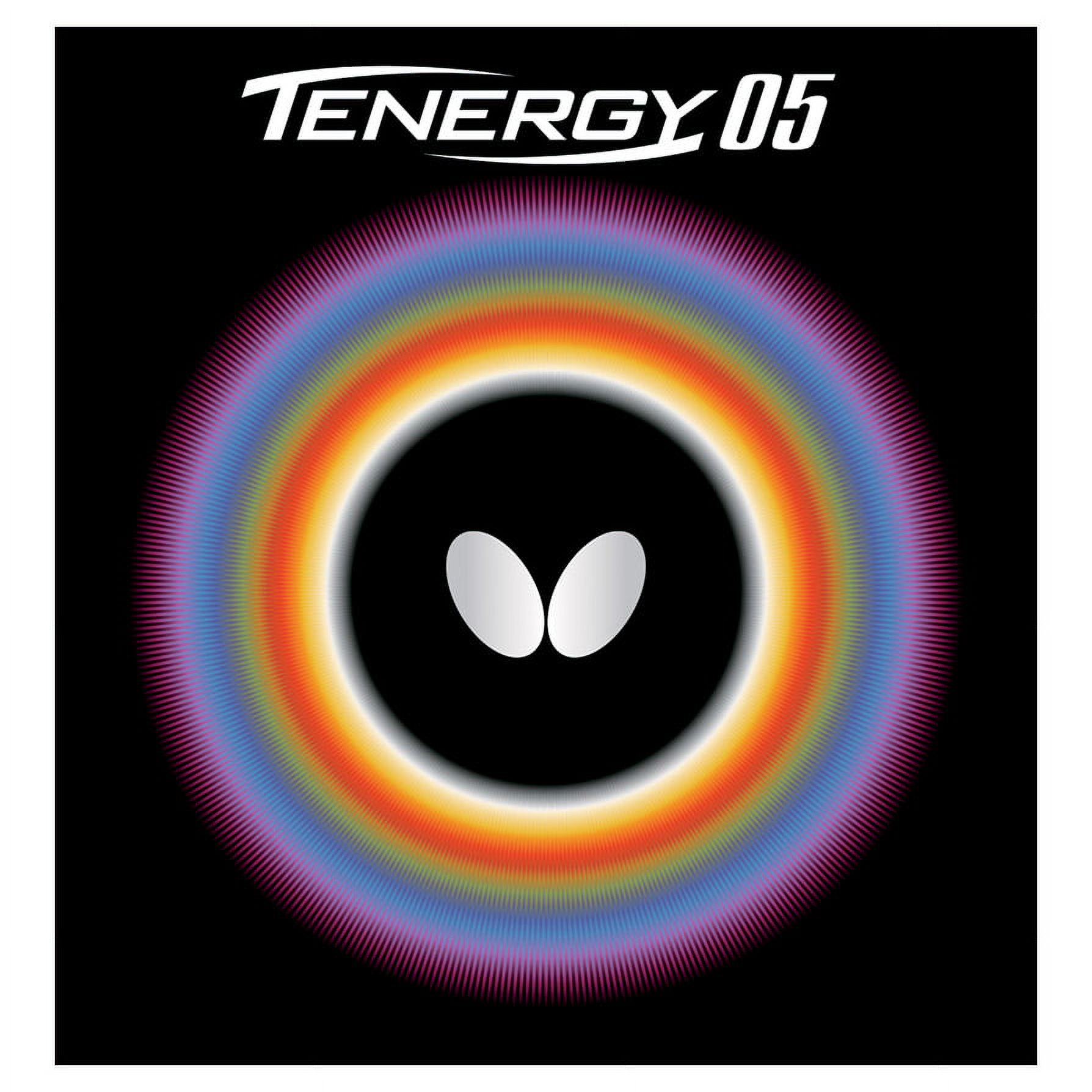 Butterfly Tenergy 05 Table Tennis Rubber, 1.9 mm, Black - image 1 of 4