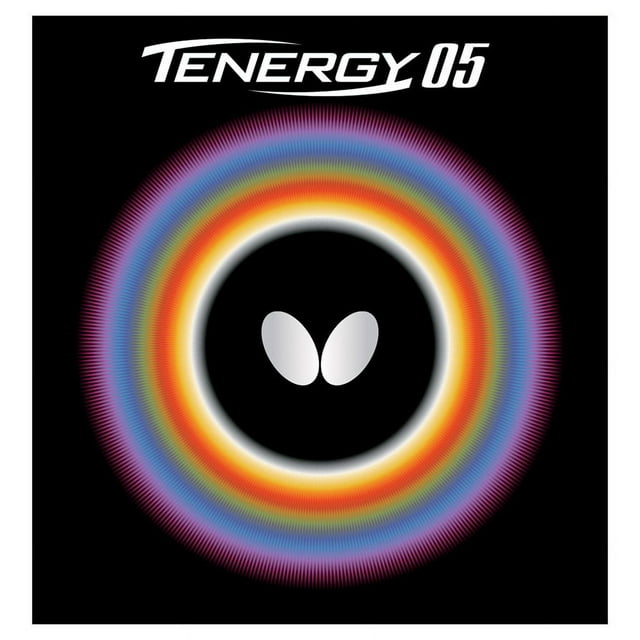 Butterfly Tenergy 05 Table Tennis Rubber, 1.9 mm, Black