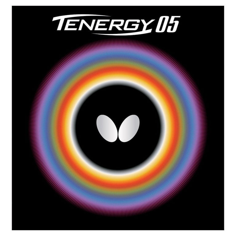 Butterfly Tenergy 05 Table Tennis Rubber, 1.9 mm, Red - Walmart.com