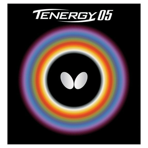 Butterfly Tenergy 05 Table Tennis Rubber, 1.9 mm, Red