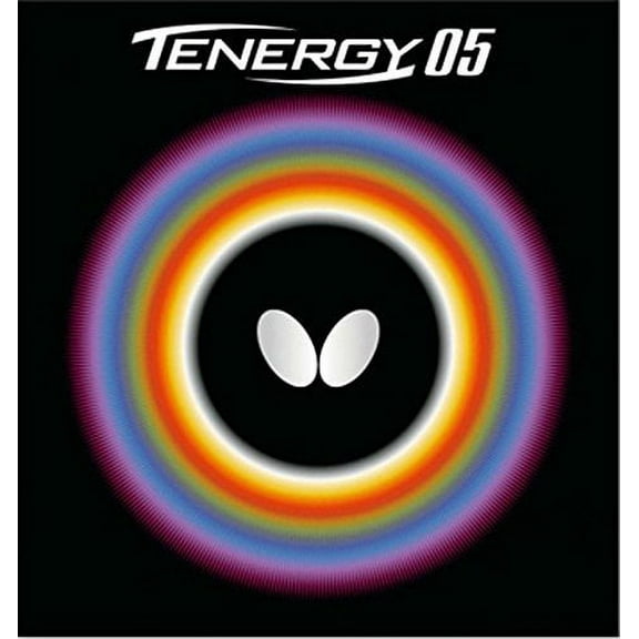 Butterfly Tenergy 05 Table Tennis Rubber, 2.1 mm, Red