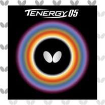Butterfly Tenergy 05 Table Tennis Rubber Table Tennis Rubber | 1.7, 1.9, or 2.1 mm | Red or Black | 1 Table Tennis Racket Rubber Sheet | Professional Table Tennis Rubber