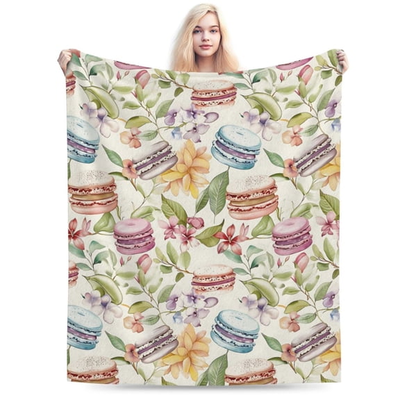 Butterfly Throw Blanket Perfect for Couch, 50x40