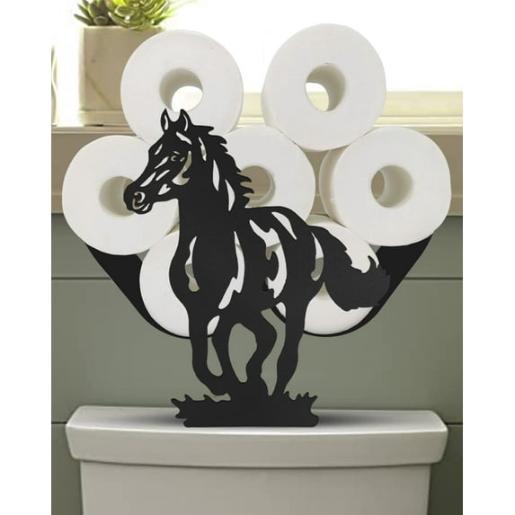 Butterfly Toilet Paper Holder Stand, Funny Toilet Paper Storage for 8 Rolls, Metal Freestanding Bathroom Decor Tissue Holder Baskets
