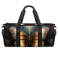 thumbnail image 1 of Butterfly Travel Bag, Weekender Bag, Sports Bag, Shoe Bag - 17.7 inches - Interior Zipper Pocket - Large Capacity, 1 of 6