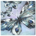 thumbnail image 1 of Butterfly Trio Butterfly Wall Art Canvas Wall Art by Art Remedy, Gallery Wrapped, 20" x 20", 1 of 7