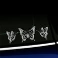 thumbnail image 1 of Butterfly Trio - Vinyl Decal - Choose Color - [SILVER], 1 of 1