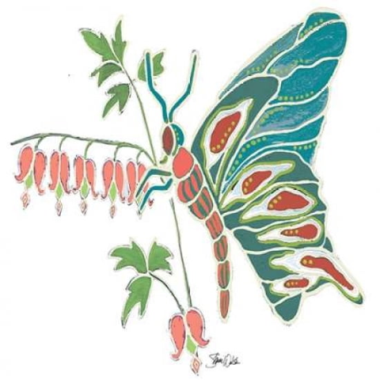 Butterfly Two Canvas Art - Shanni Welsh (24 x 24)