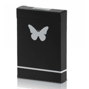Butterfly Unmarked Playing Cards Black and White by Butterfly Magic