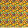 thumbnail image 1 of Ambesonne Butterfly Fabric by the Yard Upholstery, Colorful Animal Motif, 2 Yards, Multicolor, 1 of 4