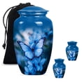 thumbnail image 1 of Butterfly Urn for Ashes for Women, Memorial Urns for Human Ashes, Urns for Human Ashes Adult Man, Large Urn for Ashes Adult Male(Size - 10inch 1Pcs, 3inch 2Pcs), 1 of 4