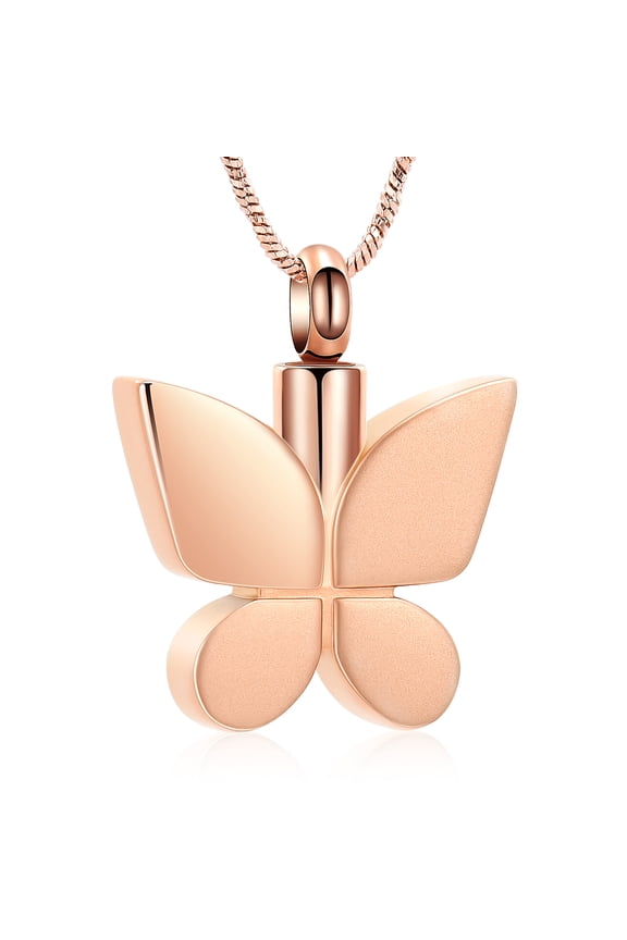 Butterfly Urn Necklace for Ashes Urn Necklace Keepsake Cremation Jewelry Memorial Gifts for Women